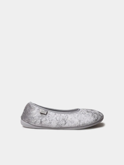 Zapatillas de casa mujer - Zapatillas tipo bailarina de terciopelo para mujer | ALTEA - Toni Pons