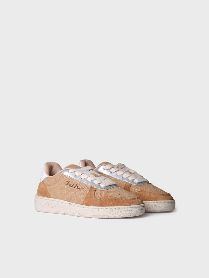 Zapatillas mujer - Sneaker de verano para mujer con acabado brillante - Toni Pons