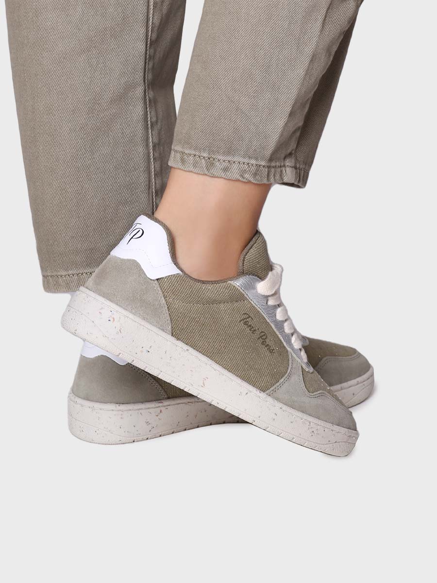 Zapatillas mujer - Sneaker de verano para mujer con acabado brillante - Toni Pons