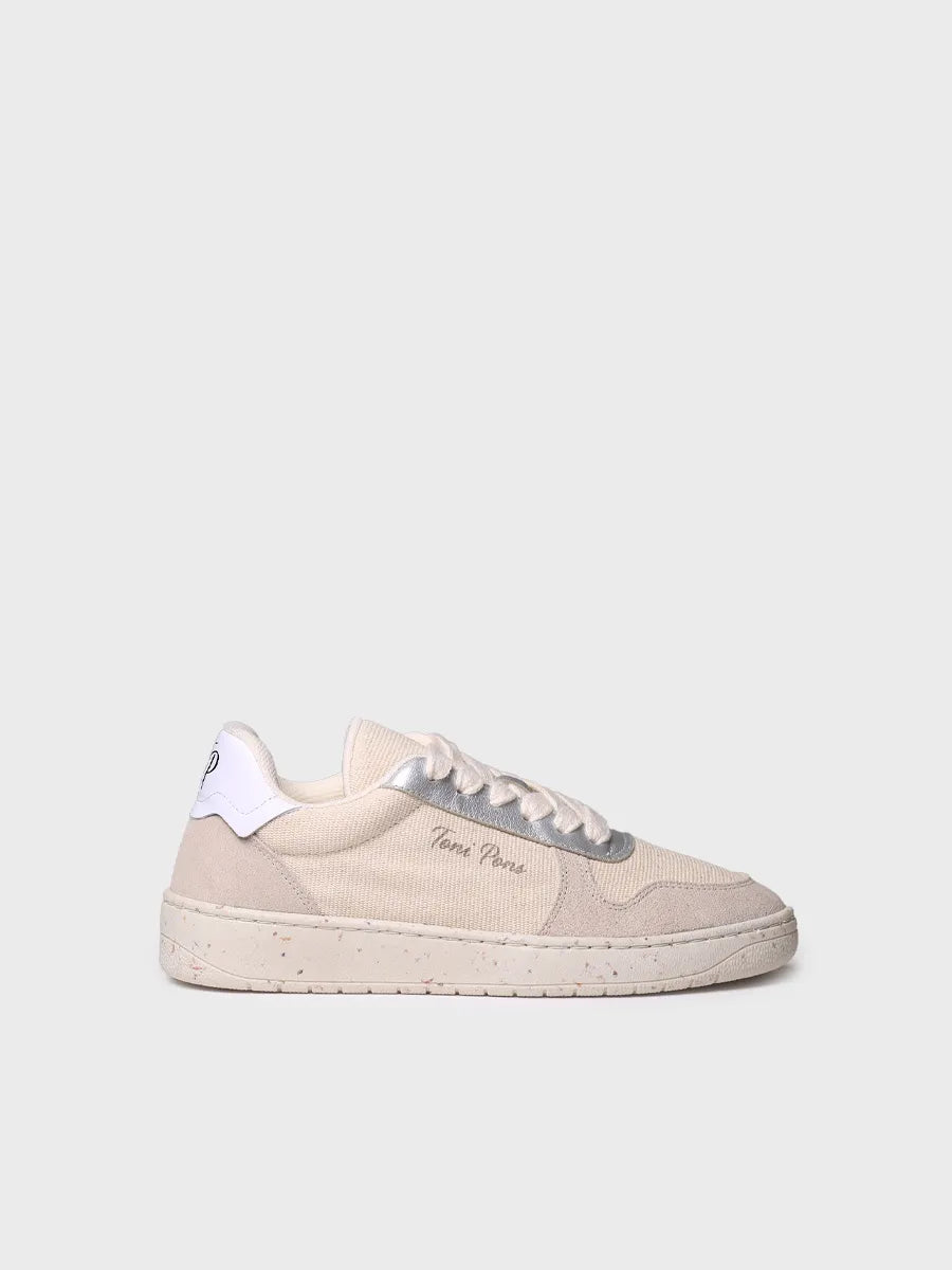 Zapatillas mujer - Sneaker de verano para mujer con acabado brillante - Toni Pons