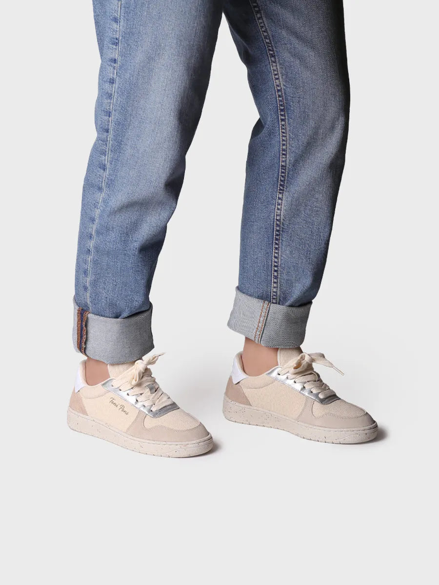 Zapatillas mujer - Sneaker de verano para mujer con acabado brillante - Toni Pons