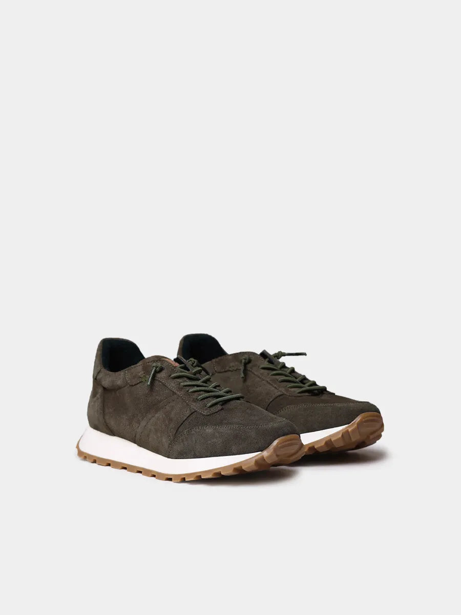 Men's suede lace-up boot