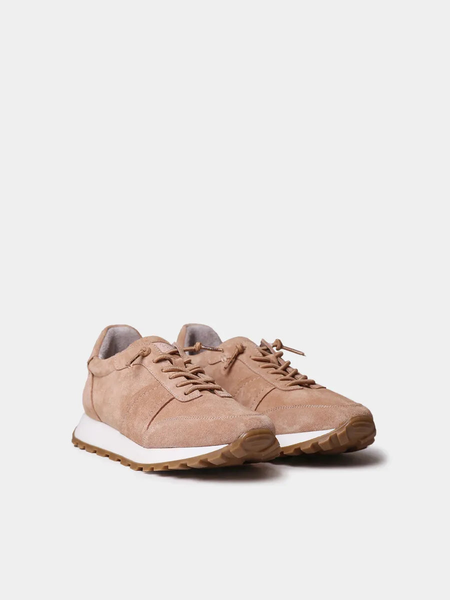 Men's suede lace-up boot