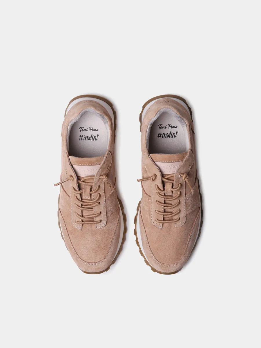 Men's suede lace-up boot