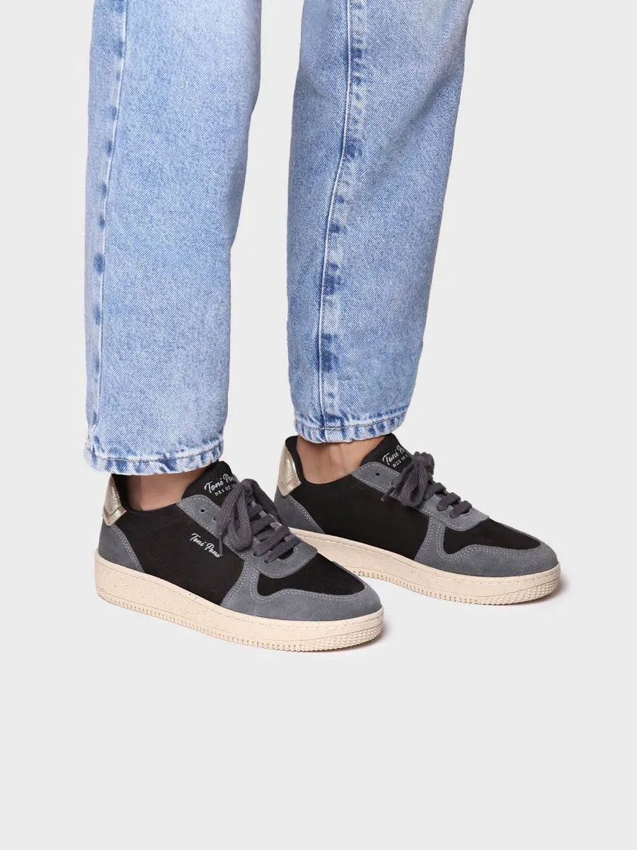 Sneaker para mujer en serraje | ATENEA