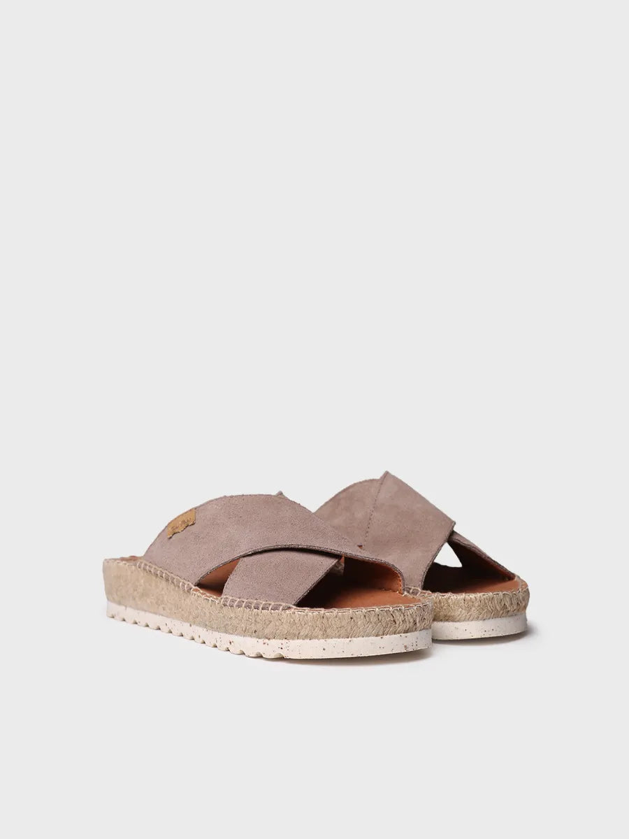 alpargatas mujer - Sandalia plana con tiras cruzadas | BALI-A  - Toni Pons