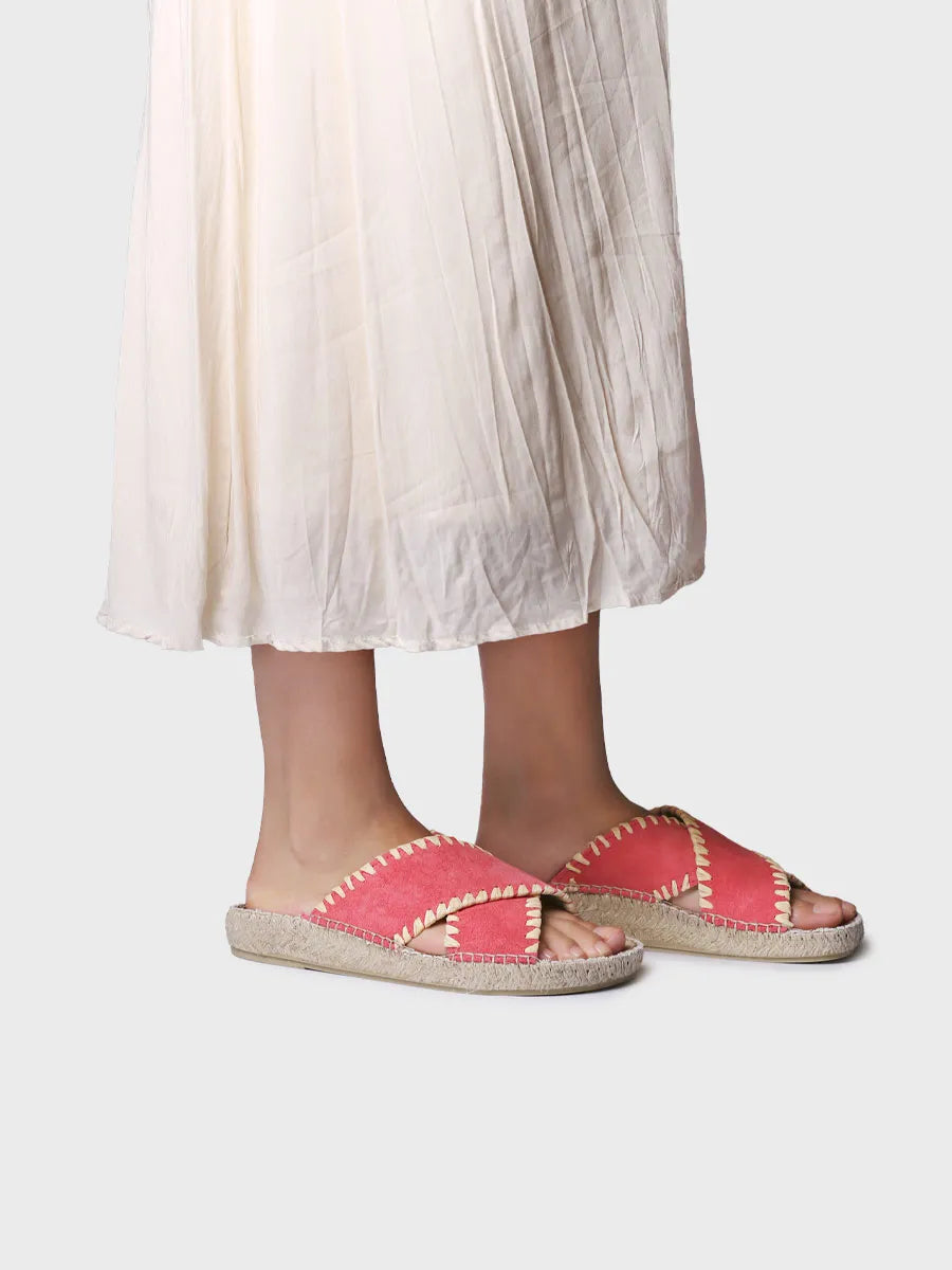 - Sandalias planas tipo BIO de mujer en serraje| BALI-SD - Toni Pons