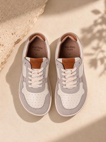 Zapatos unisex - Zapatilla deportiva barefoot unisex en piel | BERNAL - Toni Pons