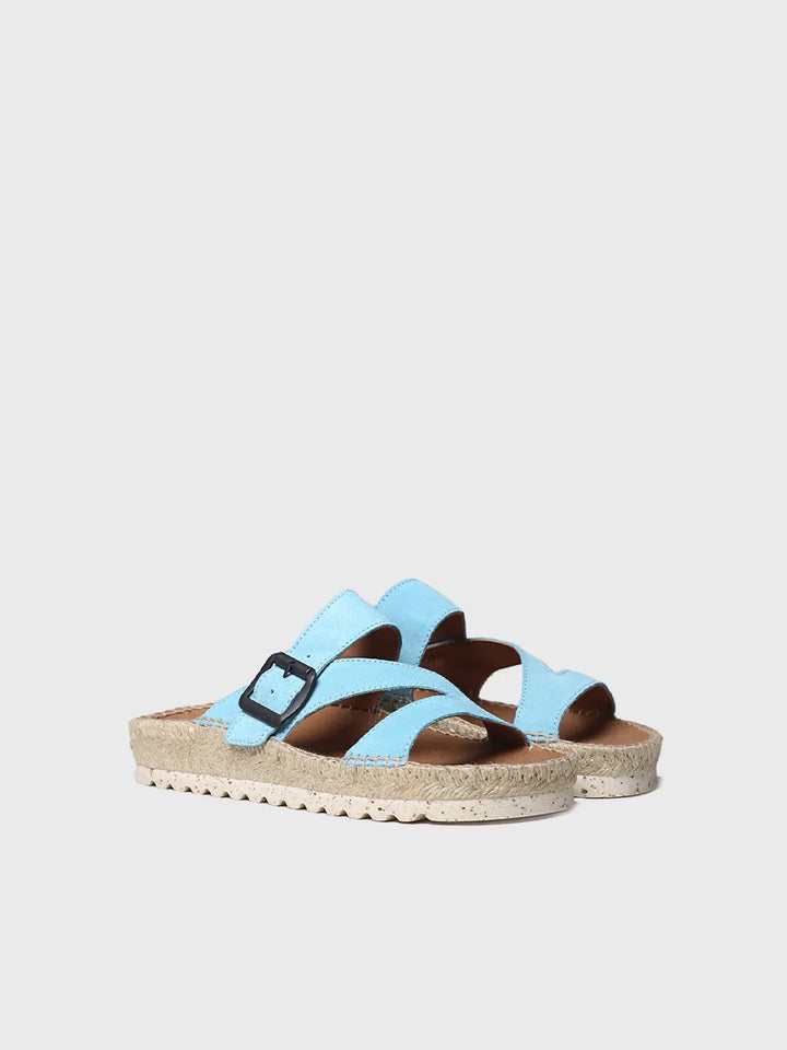 Sandalias mujer - Sandalia plana con tiras cruzadas - Toni Pons