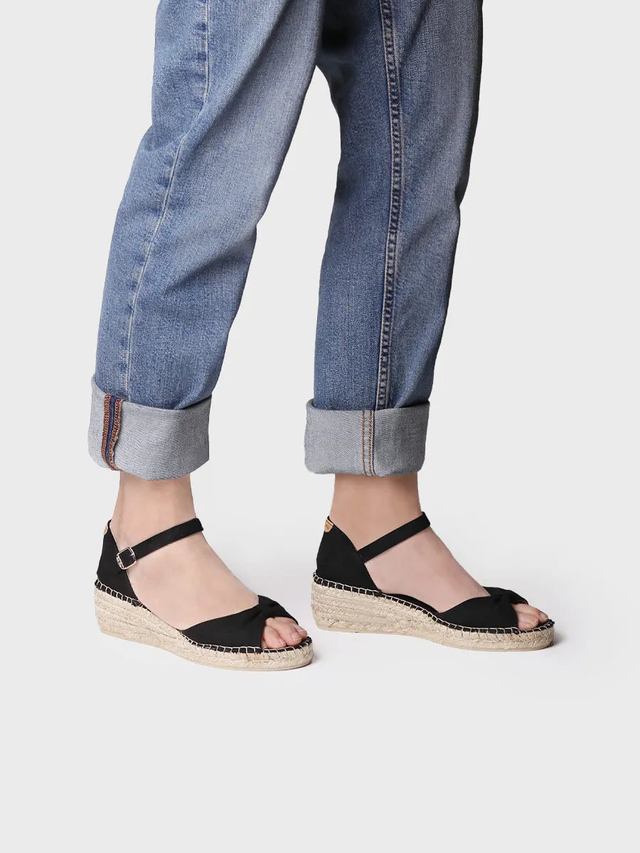 alpargatas mujer - Alpargata de cuña lazada | BILMA-L - Toni Pons