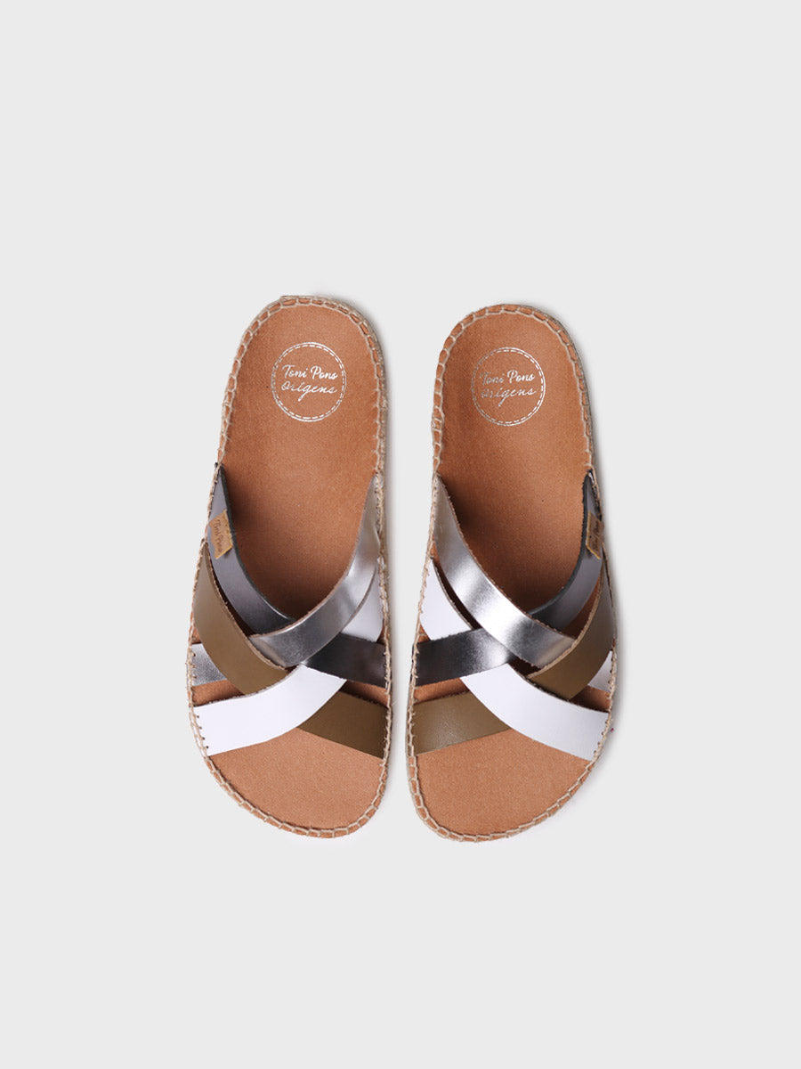 Sandalias mujer - Sandalia de mujer tipo BIO en piel - Toni Pons