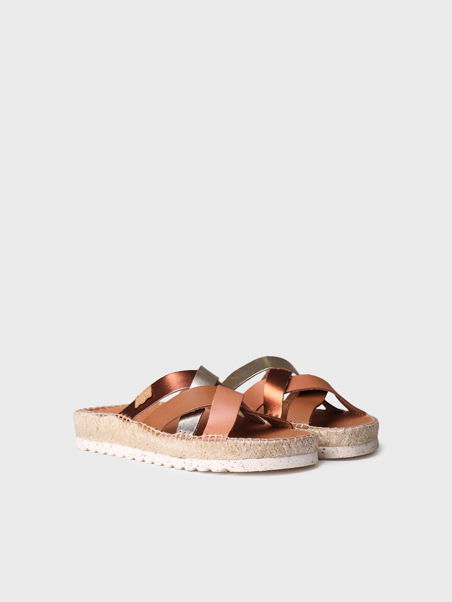 Sandalias mujer - Sandalia de mujer tipo BIO en piel - Toni Pons