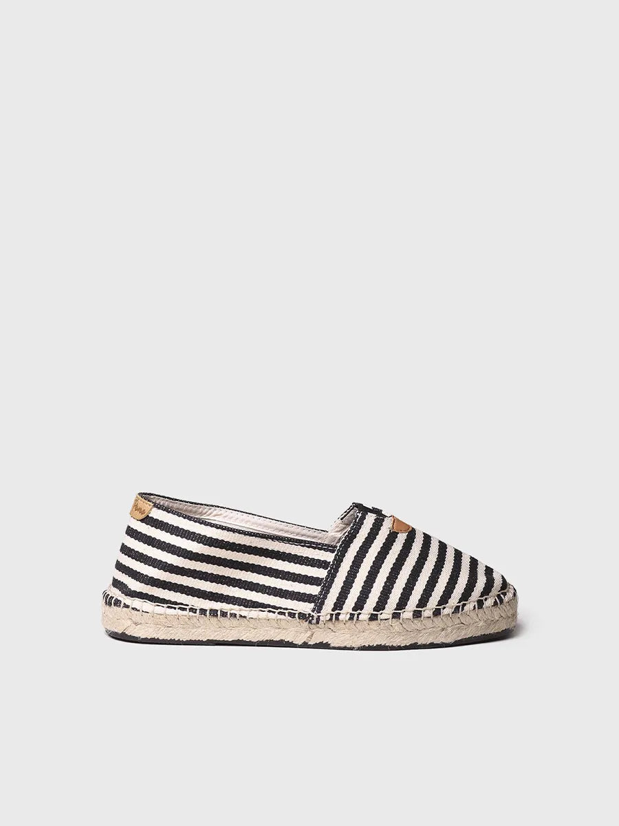 ALPARGATUS Espadrillas Classiche In Tela - Made In Spagna, Colore Bianco, Chiusura A Pull On - Foto 3