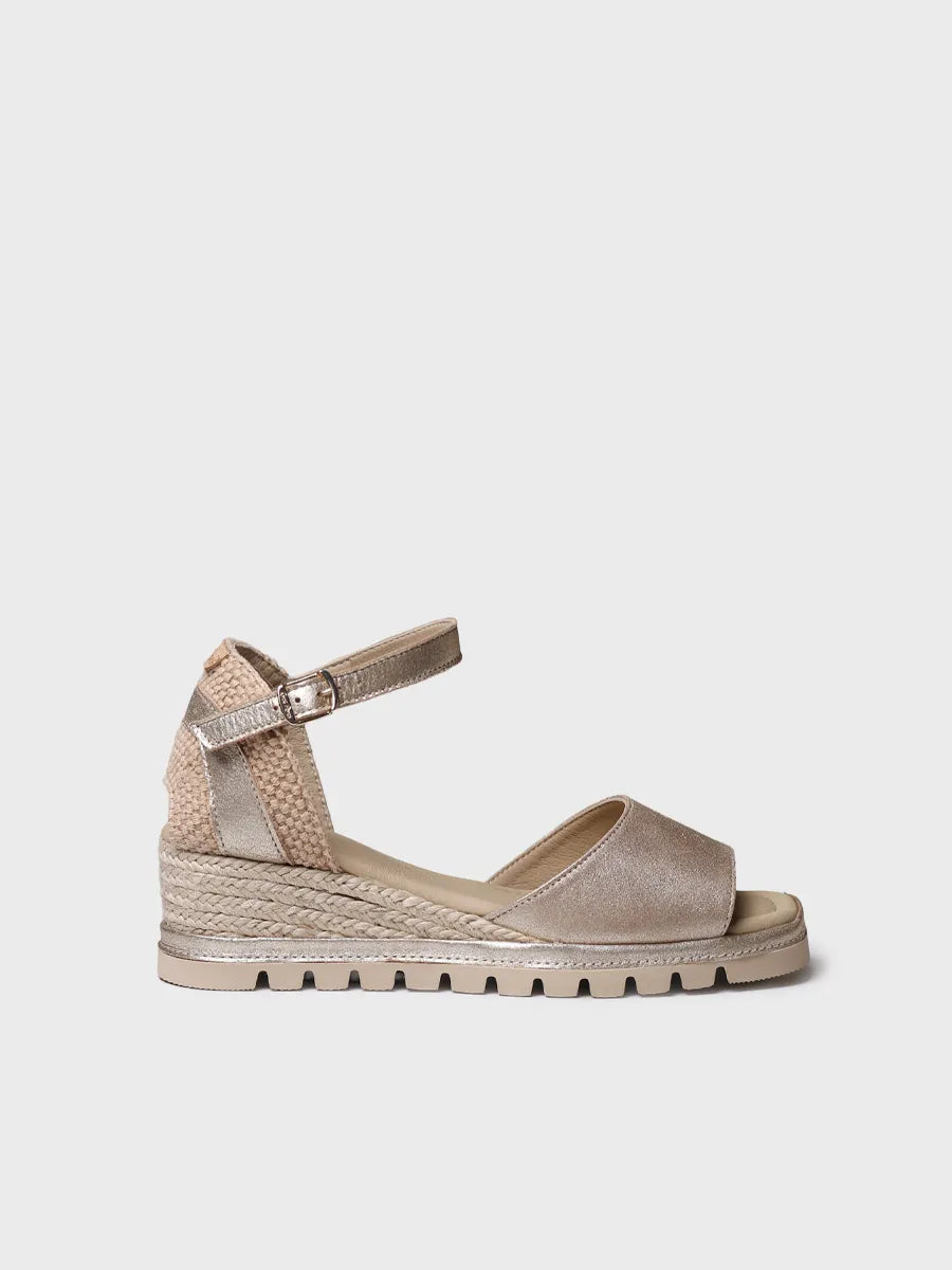 - Alpargatas de cuña de mujer en serraje | BRISA - Toni Pons