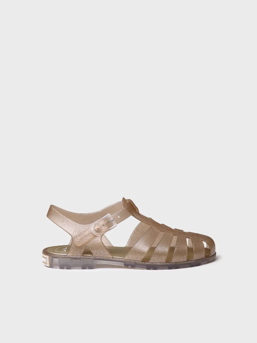 cangrejeras mujer - Cangrejeras impermeables de mujer con purpurina | CALA  - Toni Pons