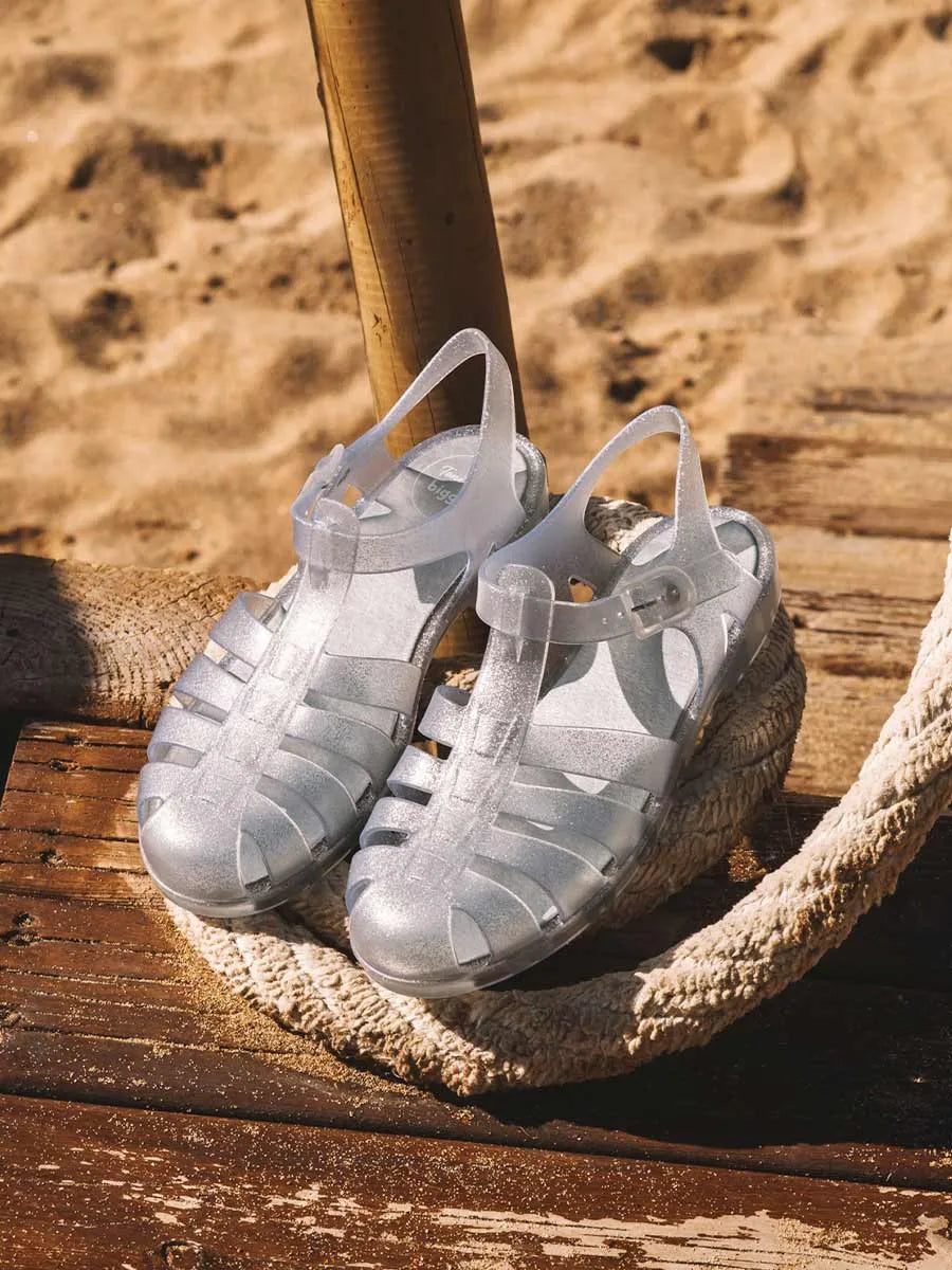 Cangrejeras impermeables de mujer con purpurina TONI PONS