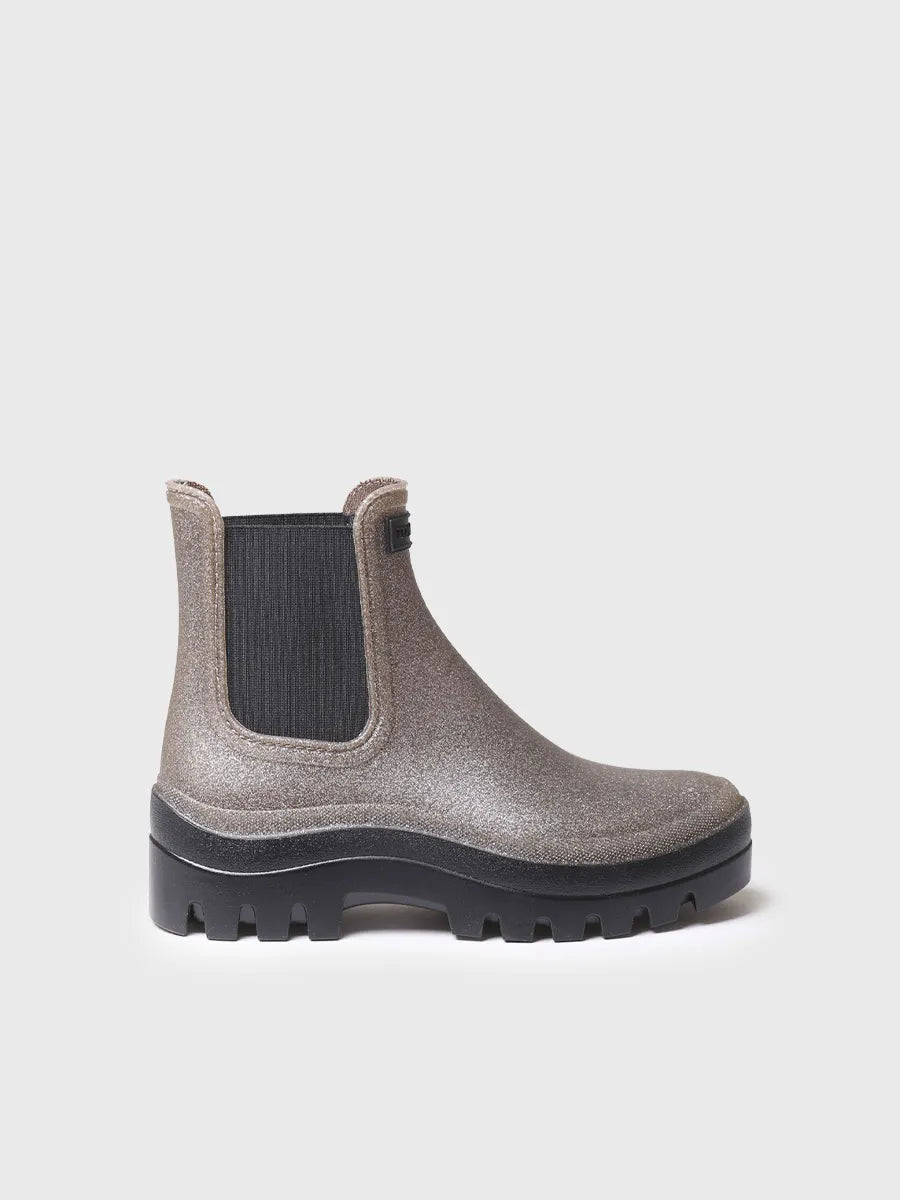 botines mujer - Botín de agua para mujer plateado | CALGARY  - Toni Pons