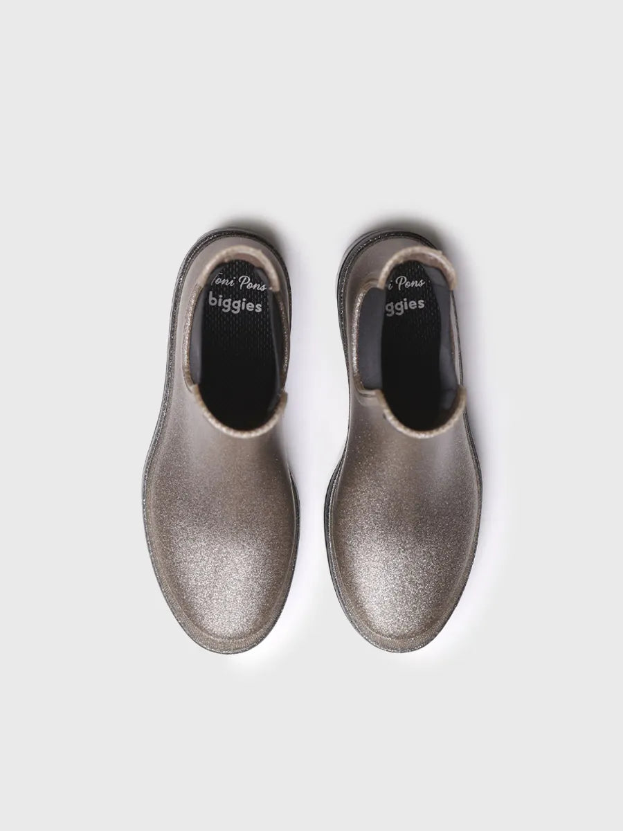 botines mujer - Botín de agua para mujer plateado | CALGARY  - Toni Pons