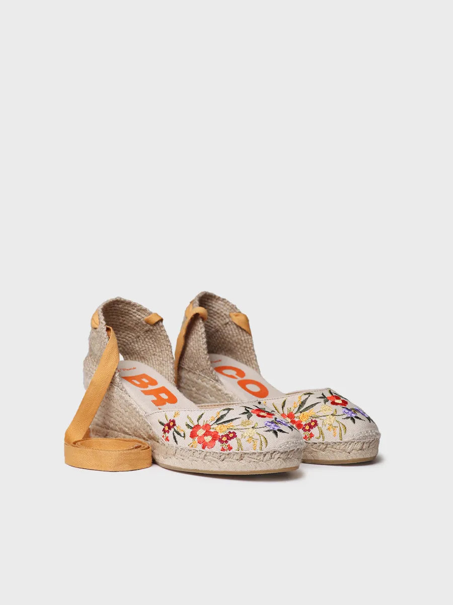 alpargatas mujer - Alpargata valenciana multicolor para mujer | CASTELL - Toni Pons