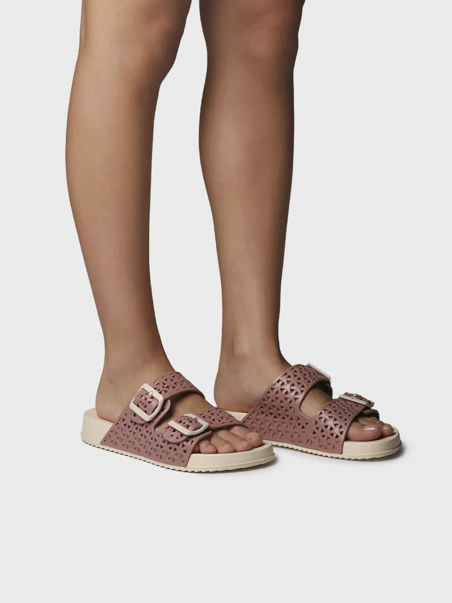 - Sandalias planas de mujer en goma troquelada | CATANIA - Toni Pons