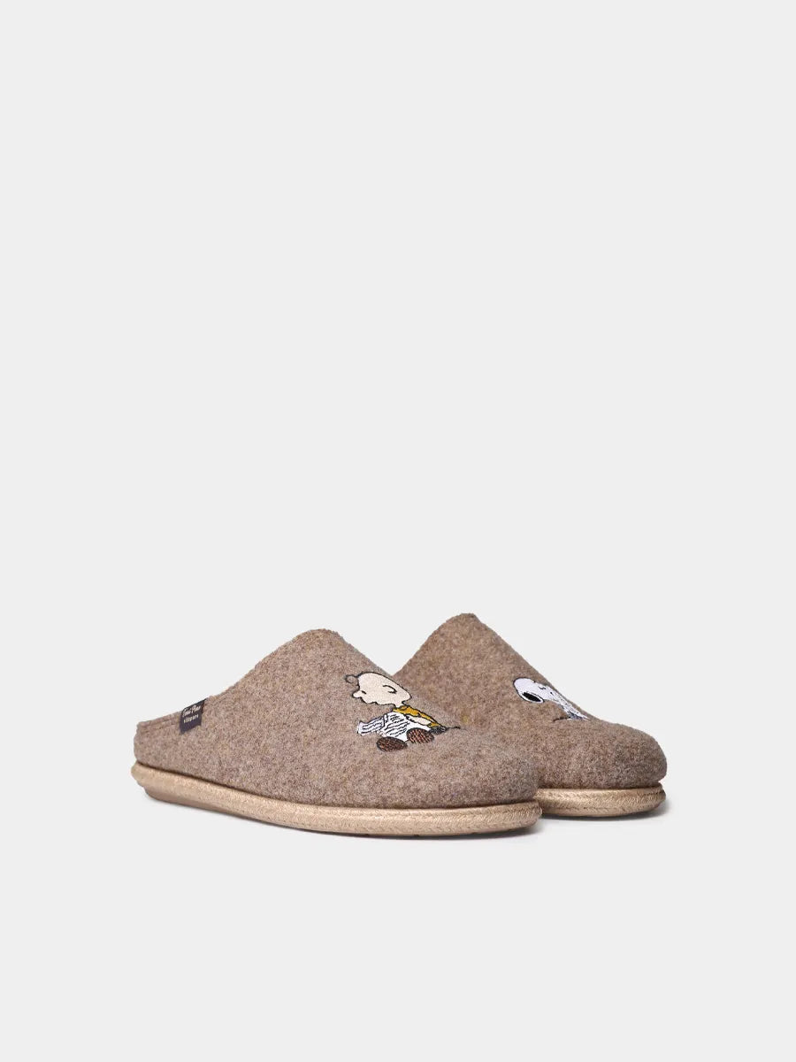 Men's loafers in suede with rubber sole
