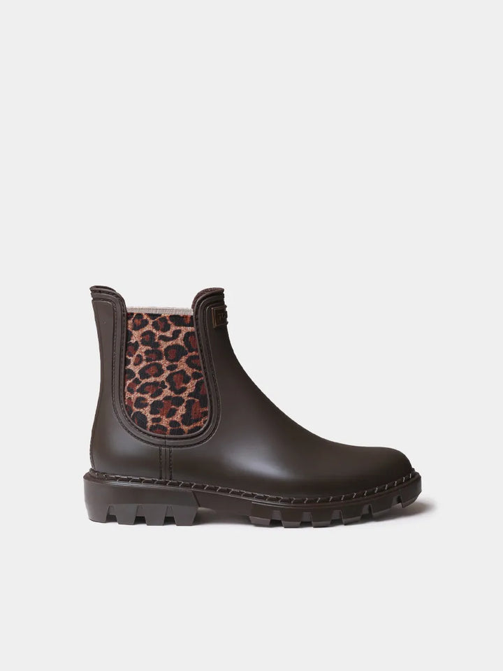 Botines mujer - Botines de agua para mujer con elásticos en animal print | CLAYTON - Toni Pons