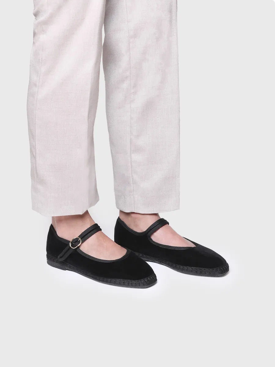 zapatos mujer - Mary Jane para mujer en terciopelo | CLOE - Toni Pons