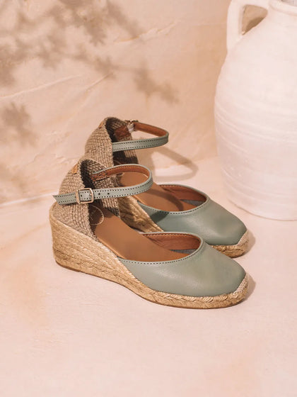 alpargatas mujer - Alpargata de piel cerrada | COSTA-5 - Toni Pons