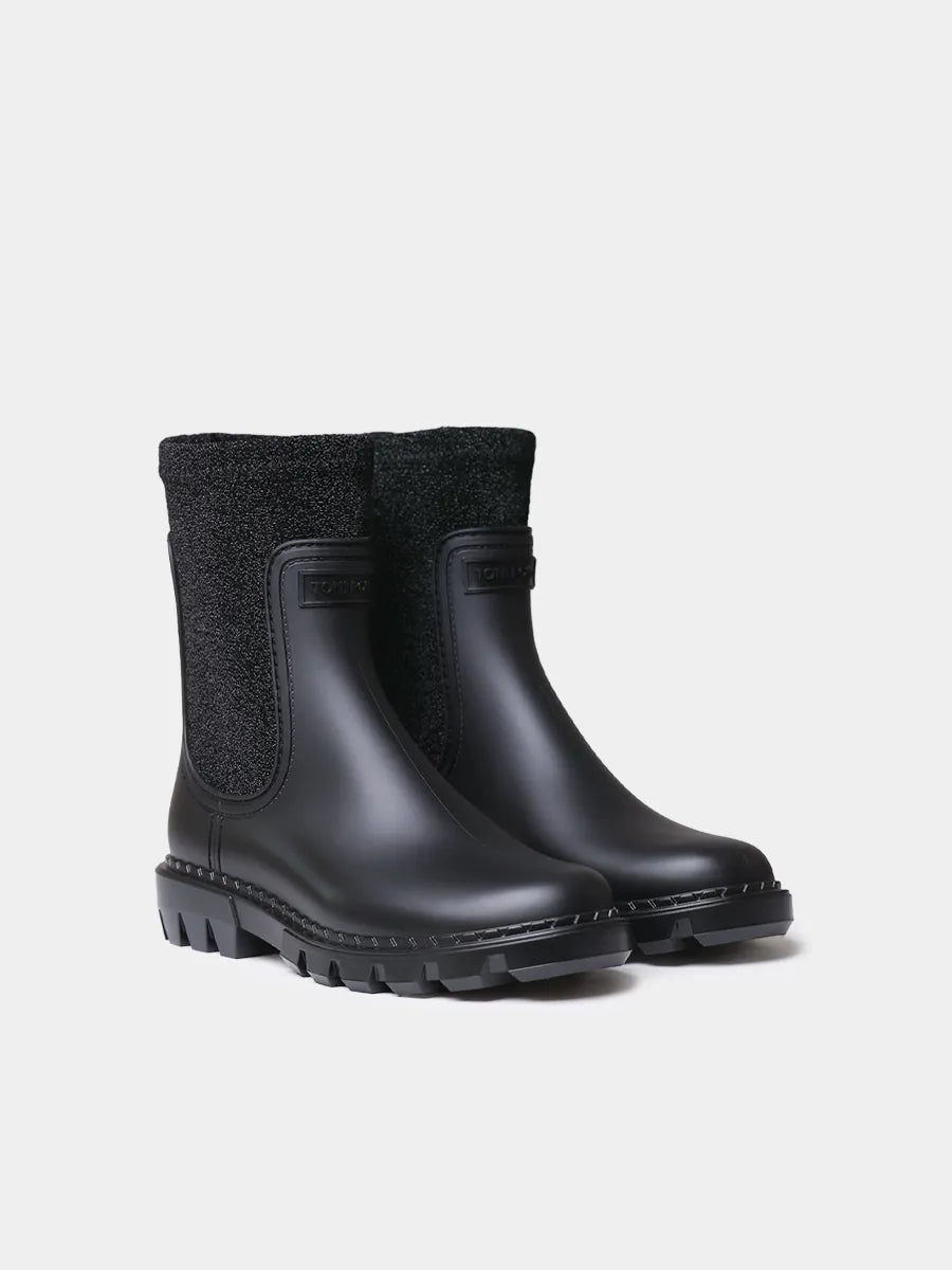 Botines mujer - Botines de agua tipo Chelsea para mujer con elástico brillante | COVENTRY - Toni Pons