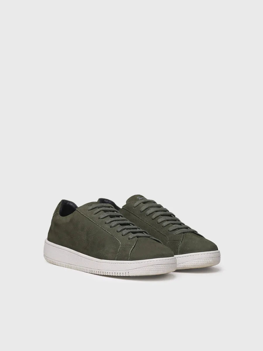 zapatos de cordones hombre - Zapatilla para hombre en piel nobuck con cordones | DALMAU - Toni Pons