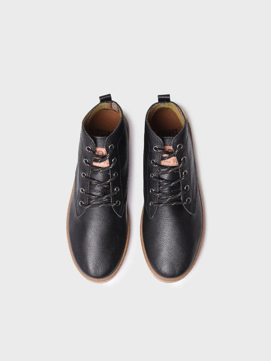 botines hombre - Botines con cordones para hombre en piel | DALTON-PO - Toni Pons