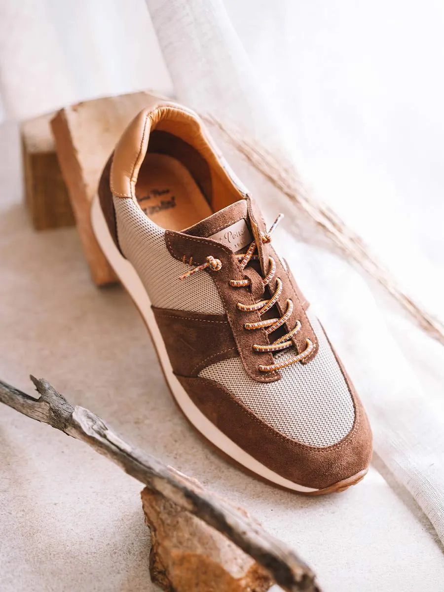 Zapatos con cordones hombre - Deportivas con cordones elásticos para hombre en serraje | DARO - Toni Pons