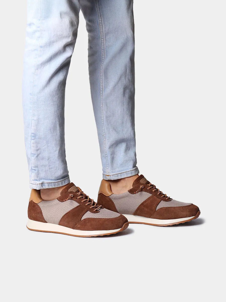 Zapatos con cordones hombre - Deportivas con cordones elásticos para hombre en serraje | DARO - Toni Pons