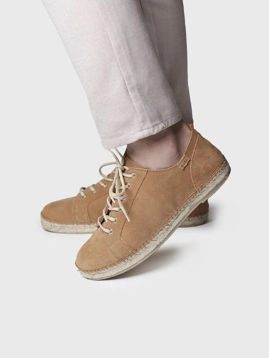 Alpargata hombre - Alpargata de hombre en serraje - Toni Pons