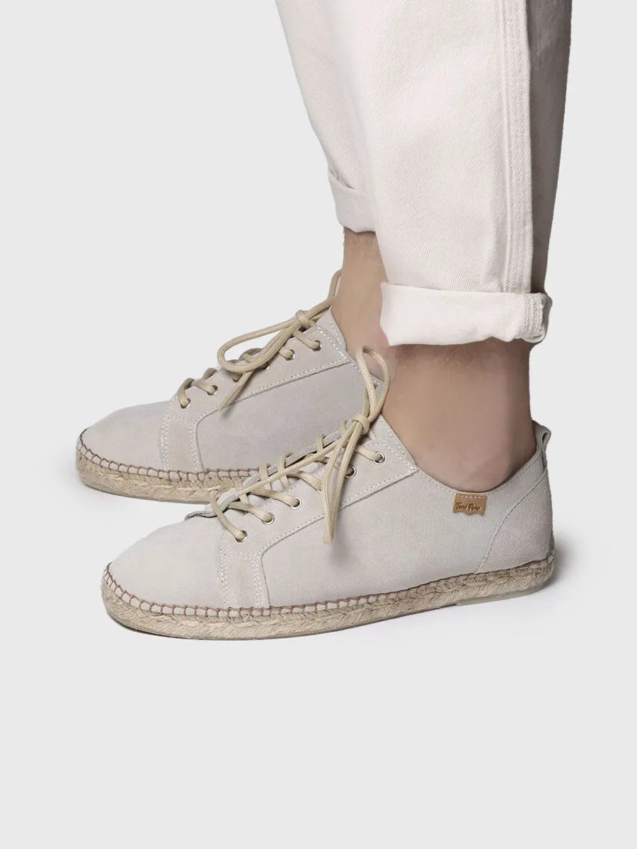 Alpargata hombre - Alpargata de hombre en serraje - Toni Pons