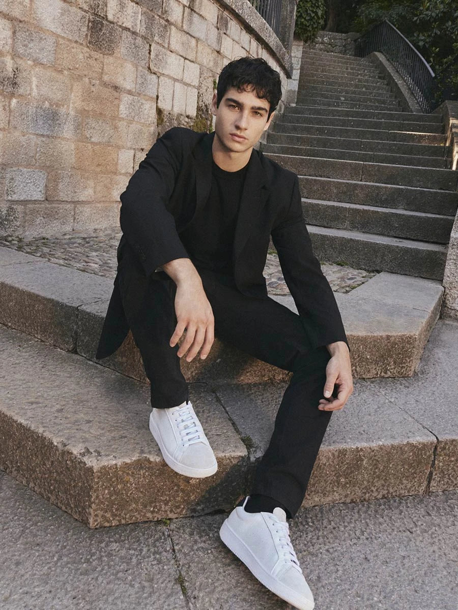 Sneaker in pelle da uomo | DELFI