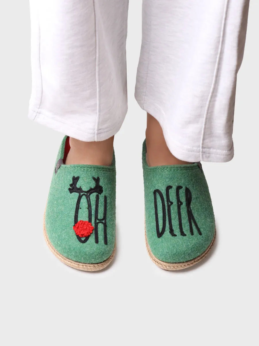 Slippers para mujer en fieltro - DELI-DR