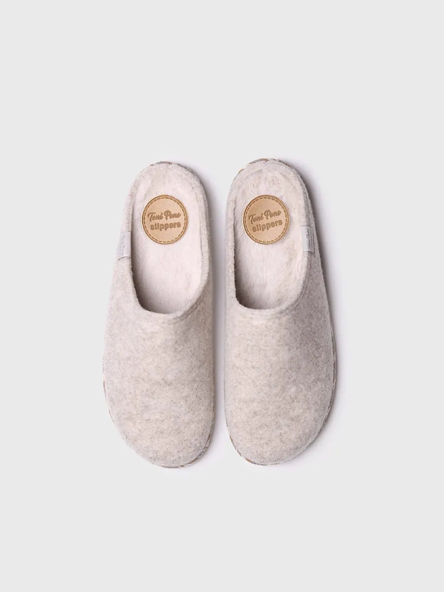 Slippers para mujer en fieltro | DELI-FP