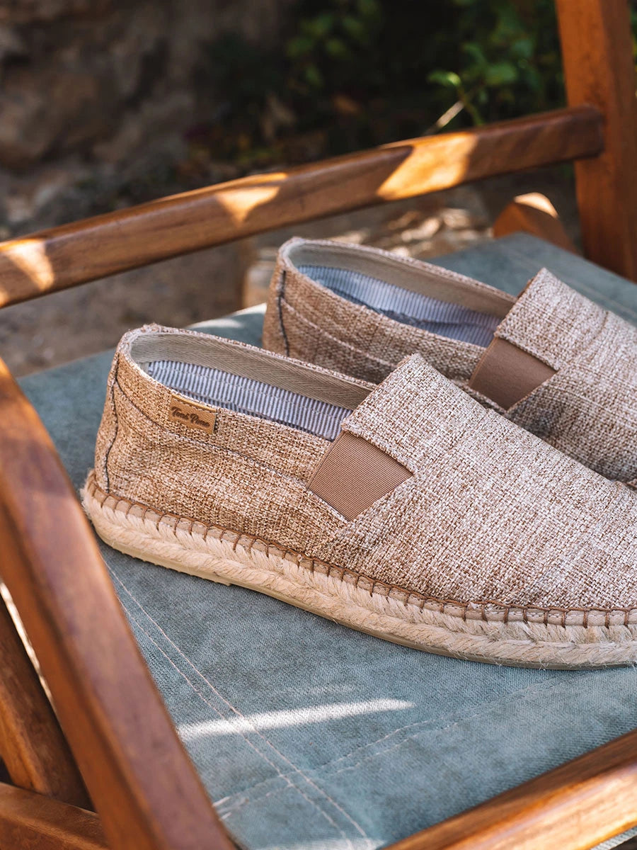 - Alpargatas clásicas de hombre en tejido jaspeado | DIONIS - Toni Pons