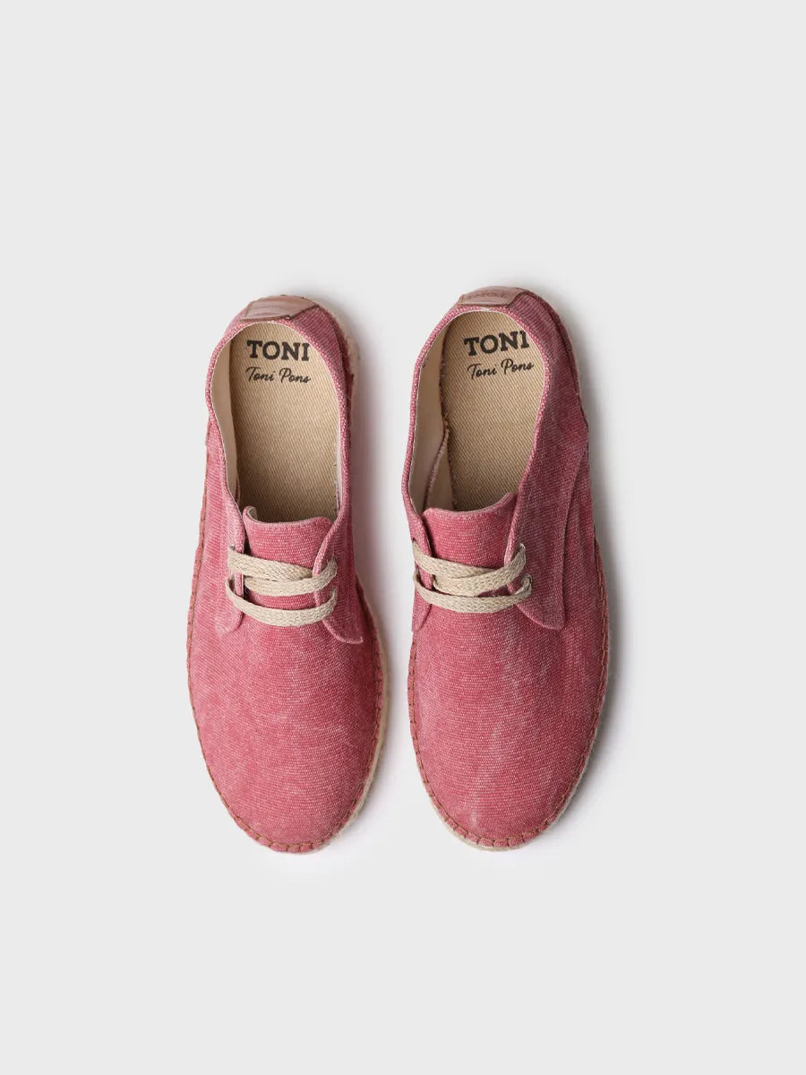 Alpargata hombre - Alpargata de hombre con cordones - Toni Pons