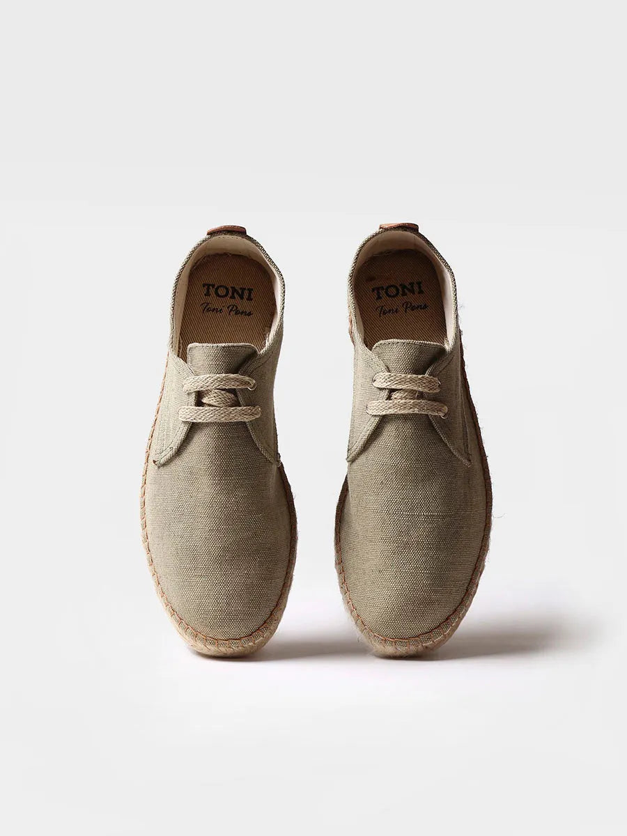 alpargatas hombre - Alpargata de hombre con cordones | DIXON - Toni Pons