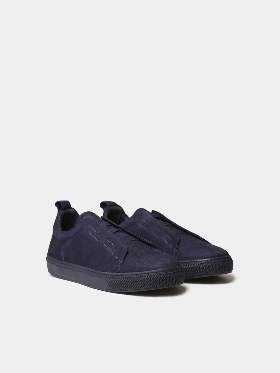 Zapatos con cordones hombre - Deportivas con cordones elásticos en nobuk para hombre | DORCA - Toni Pons