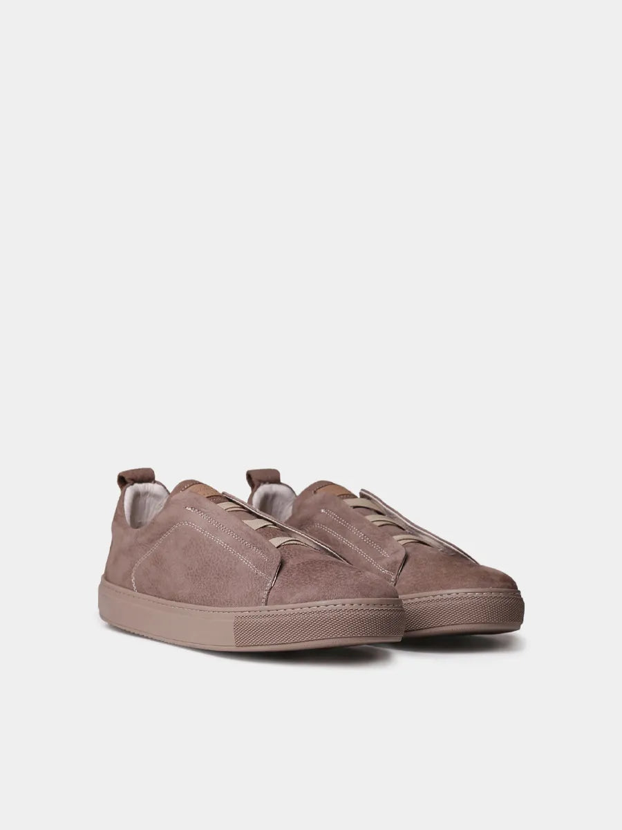Zapatos con cordones hombre - Deportivas con cordones elásticos en nobuk para hombre | DORCA - Toni Pons