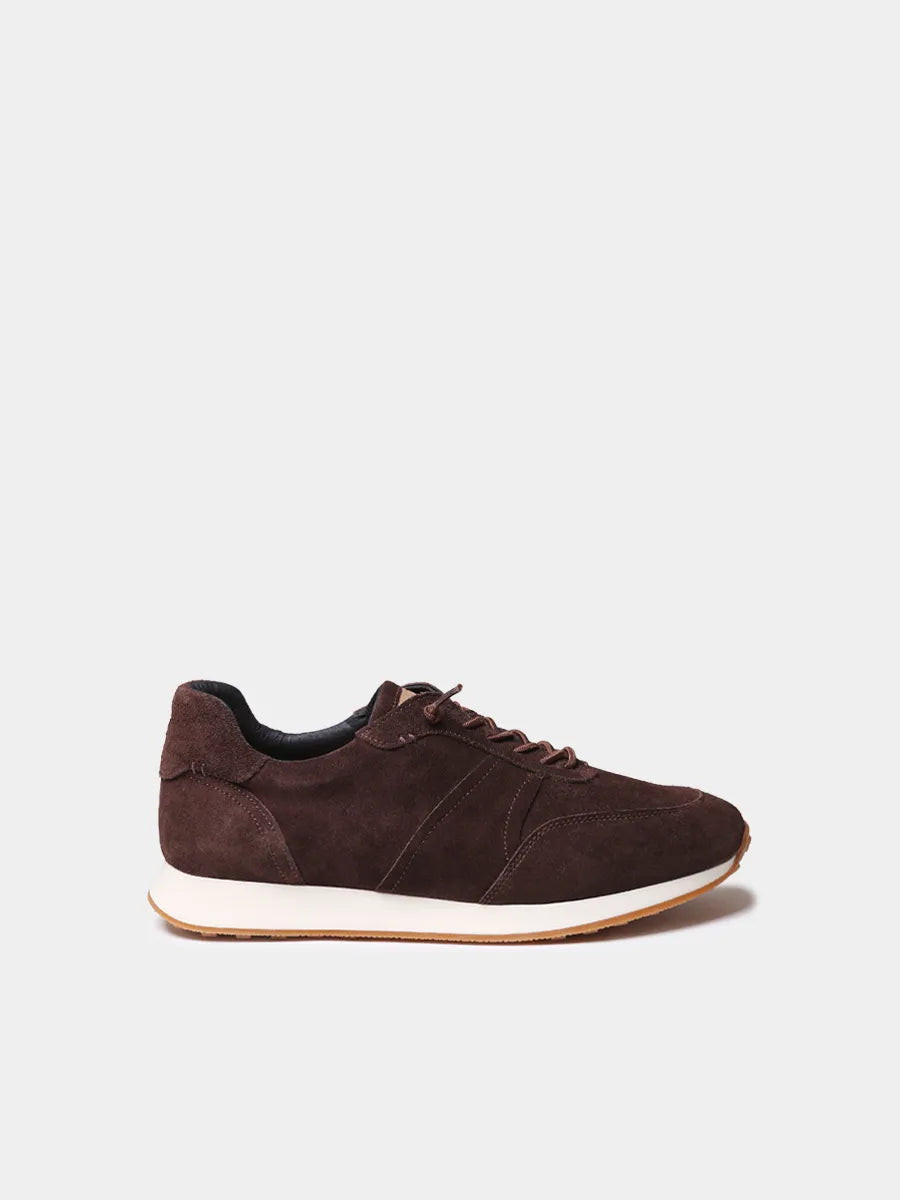 Men's sneakers with elastic laces in suede TONI PONS