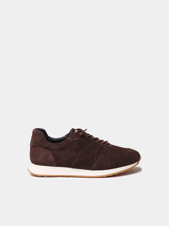 Zapatos con cordones hombre - Deportivas con cordones elásticos en serraje para hombre | DORIAN - Toni Pons