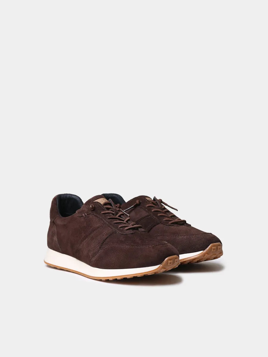 Zapatos con cordones hombre - Deportivas con cordones elásticos en serraje para hombre | DORIAN - Toni Pons