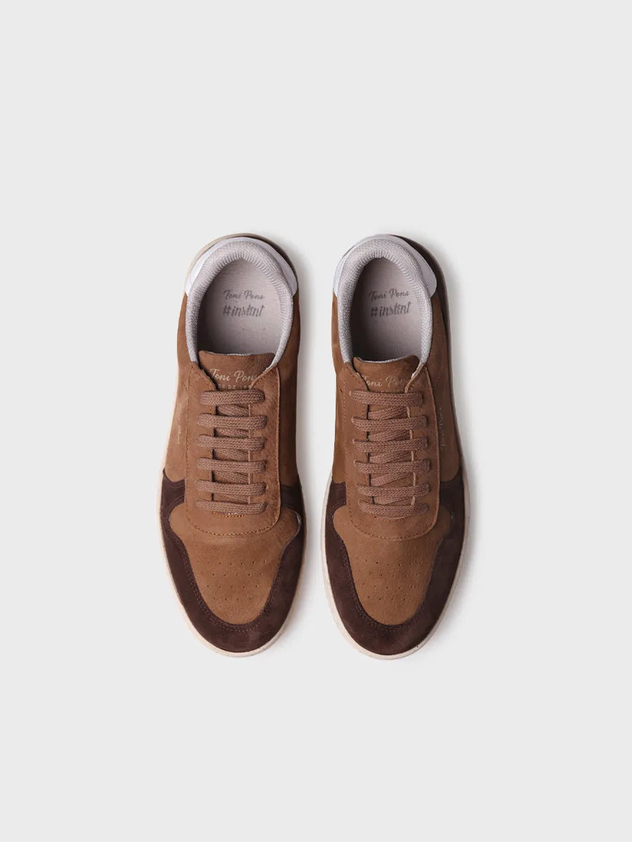 zapatillas hombre - Sneakers para hombre en serraje | DUBLIN - Toni Pons