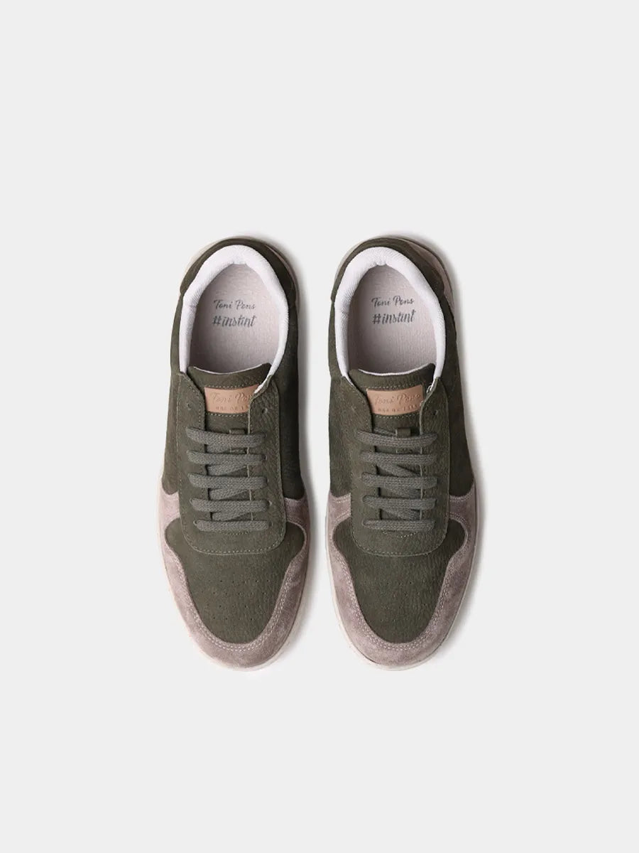 Zapatos con cordones hombre - Sneakers para hombre en serraje | DUBLIN - Toni Pons