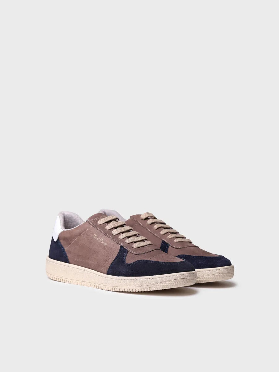zapatillas hombre - Sneakers para hombre en serraje | DUBLIN - Toni Pons