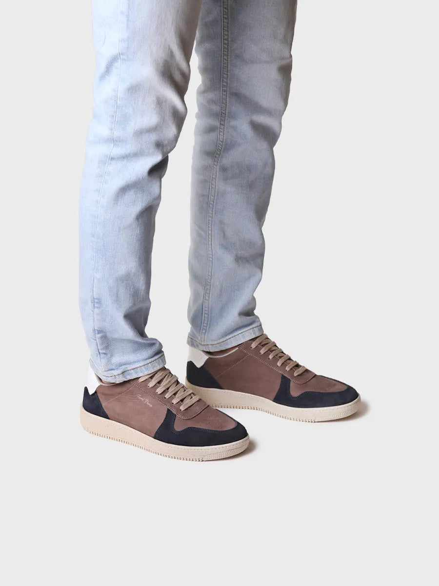 zapatillas hombre - Sneakers para hombre en serraje | DUBLIN - Toni Pons
